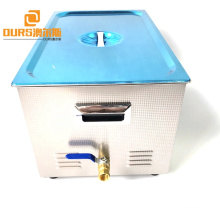 22L Transducer Ultrasonic Cleaner In Auto Industry For Castings Stamped Parts Cleaning With Heater And Timer 480W 40K